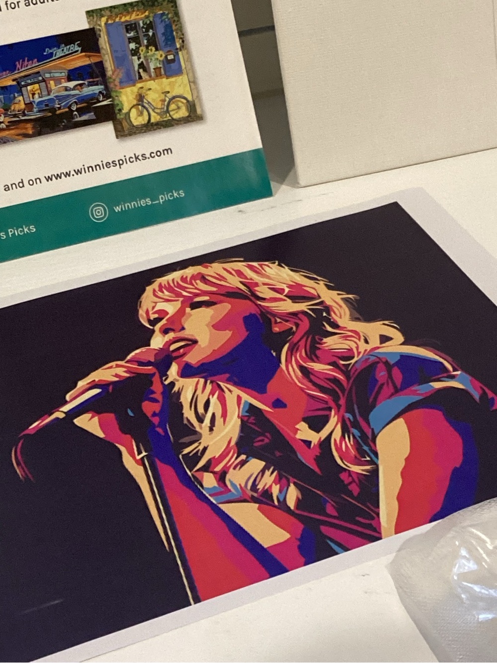 Taylor Singing In Colors Paint by Numbers - Multicolor - Picture 11 of 15